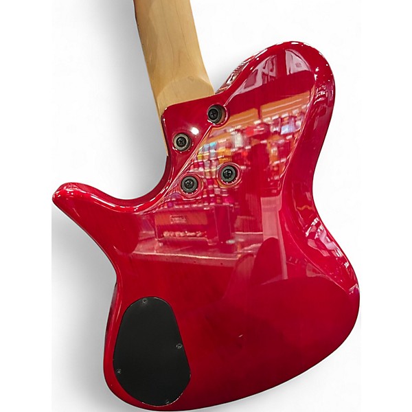 Used Kiesel ZEUS Trans Red Solid Body Electric Guitar