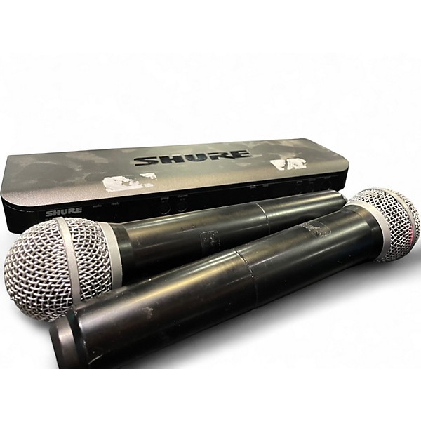 Used Shure BLXD PG58 DUAL WIRELESS Handheld Wireless System