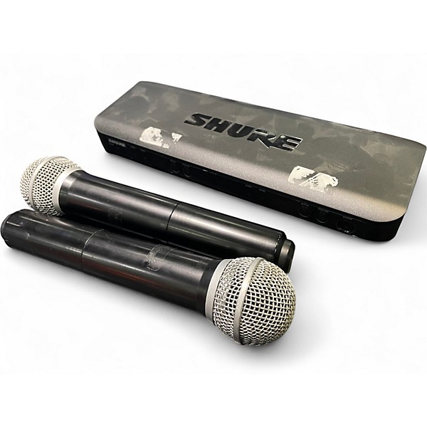 Used Shure BLXD PG58 DUAL WIRELESS Handheld Wireless System