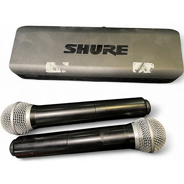 Used Shure BLXD PG58 DUAL WIRELESS Handheld Wireless System