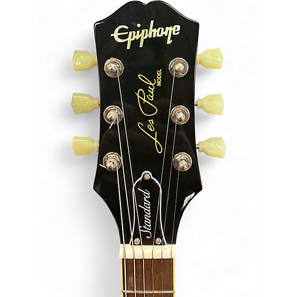 Used Epiphone Les Paul Standard Cherry Sunburst Solid Body Electric Guitar