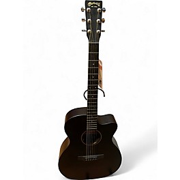 Used Martin CUSTOM X SERIES Black Acoustic Electric Guitar