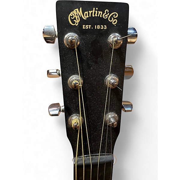 Used Martin CUSTOM X SERIES Black Acoustic Electric Guitar