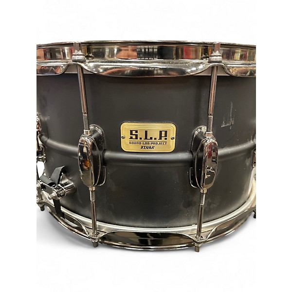 Used TAMA 14in S.L.P. Big Black Steel Black Steel Drum