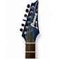 Used Ibanez RG6005FEQM BLUE GREEN Solid Body Electric Guitar