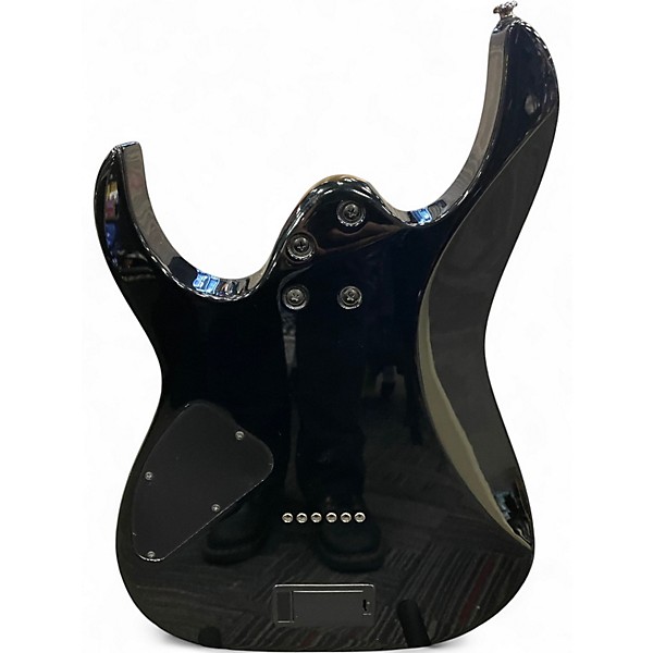 Used Ibanez RG6005FEQM BLUE GREEN Solid Body Electric Guitar