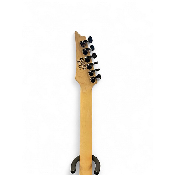 Used Ibanez RG6005FEQM BLUE GREEN Solid Body Electric Guitar