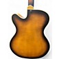 Used Washburn J600 Jazz Venetian Tobacco Burst Hollow Body Electric Guitar