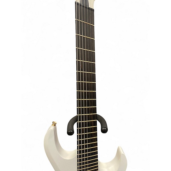 Used Kiesel ARIES 7 MULTISCALE White Solid Body Electric Guitar