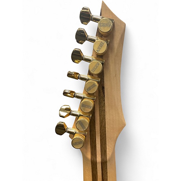 Used Kiesel ARIES 7 MULTISCALE White Solid Body Electric Guitar