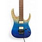 Used Ibanez RGA42HP Blue Fade Solid Body Electric Guitar