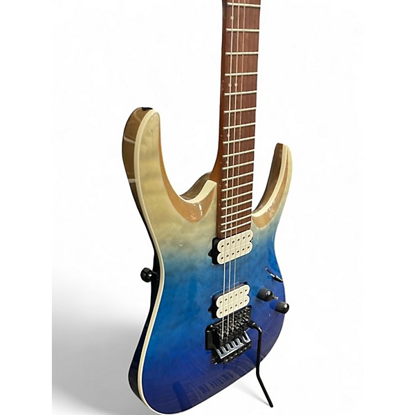 Used Ibanez RGA42HP Blue Fade Solid Body Electric Guitar