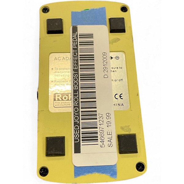 Used Joyo ROLL BOOST Effect Pedal
