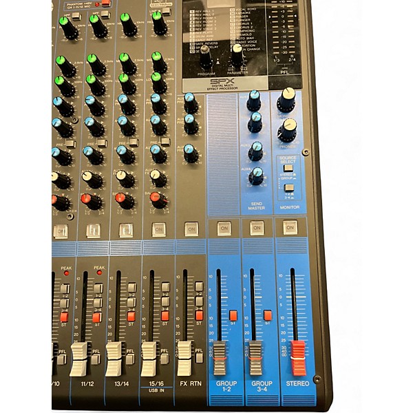 Used Yamaha MG16XU Unpowered Mixer