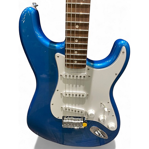 Used Fender Standard Stratocaster Metallic Aqua Marine Solid Body Electric Guitar