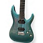 Used Schecter Guitar Research AM6 Blue Solid Body Electric Guitar