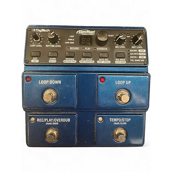 Used DigiTech JML2 JamMan Stereo Looper and Phrase Sampler Pedal