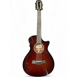 Used Taylor 562CE 12 FRET Mahogany Burst 12 String Acoustic Electric Guitar