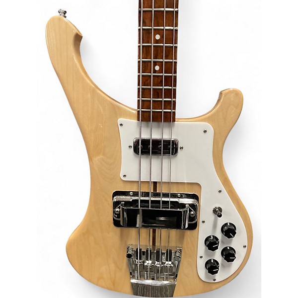 Used 2024 Rickenbacker 4003S Natural Electric Bass Guitar