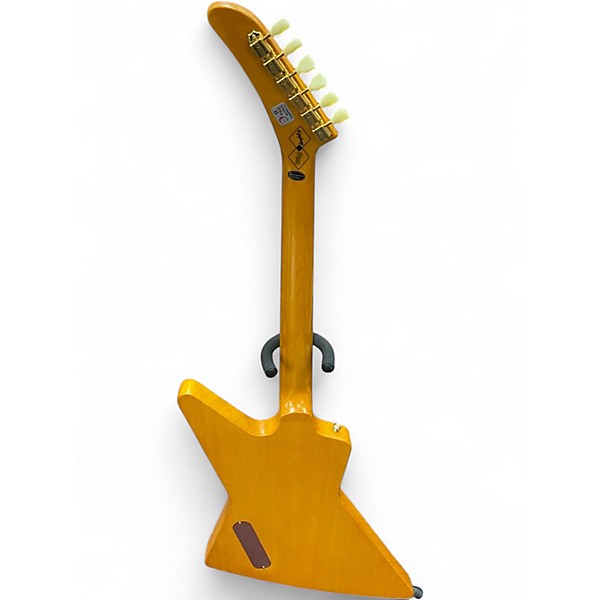 Used Epiphone Korina Explorer AGED NATURAL Electric Bass Guitar