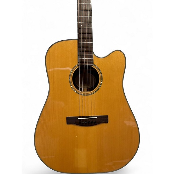 Used Fender GD47SCE Natural Acoustic Electric Guitar