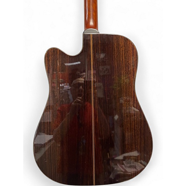 Used Fender GD47SCE Natural Acoustic Electric Guitar