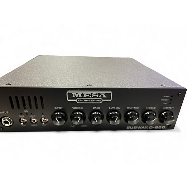 Used MESA/Boogie SUBWAY D800 Bass Amp Head