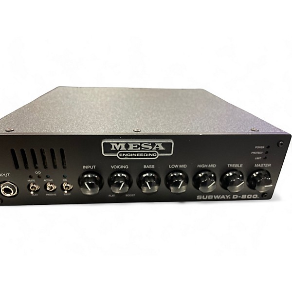 Used MESA/Boogie SUBWAY D800 Bass Amp Head