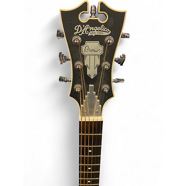 Used D'Angelico Premier Mahogany Acoustic Electric Guitar