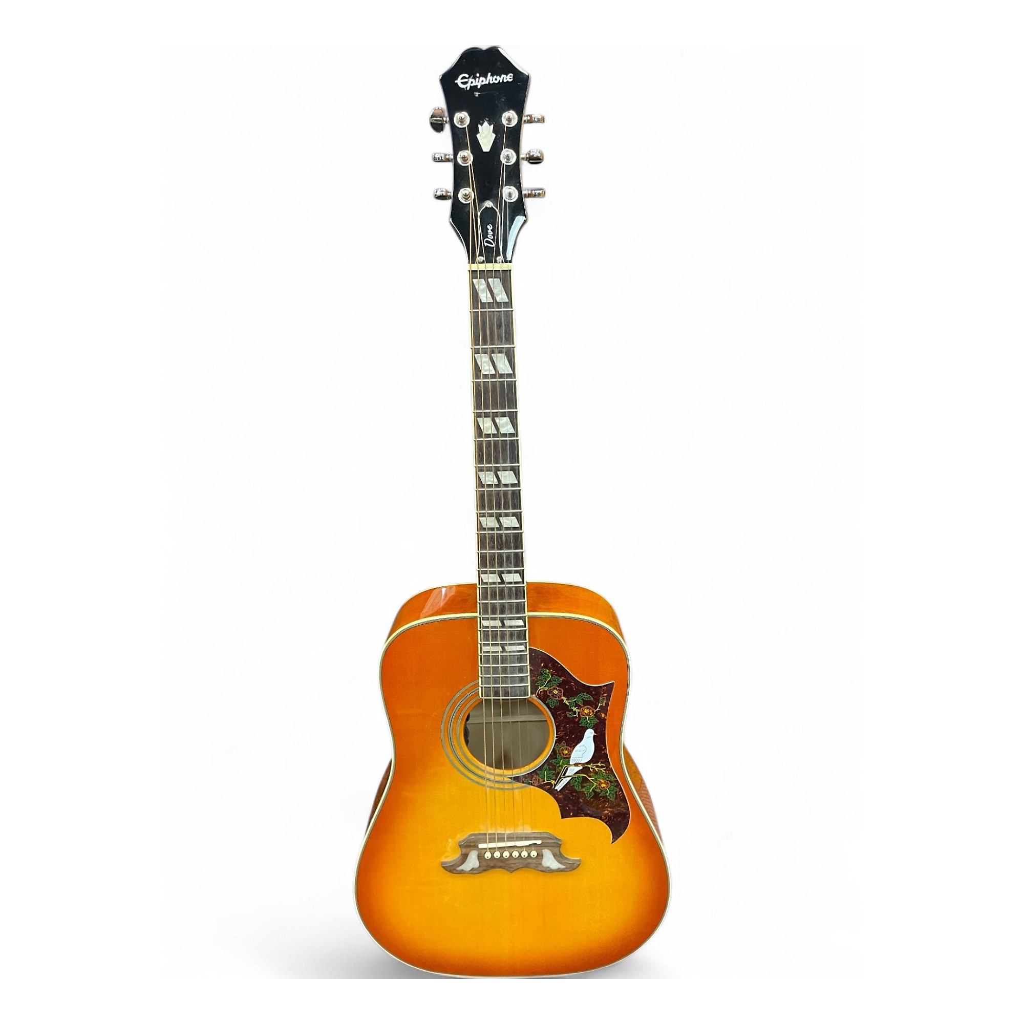エピフォン Epiphone DOVE PRO Used Epiphone Dove Pro Vintage Burst Acoustic Electric