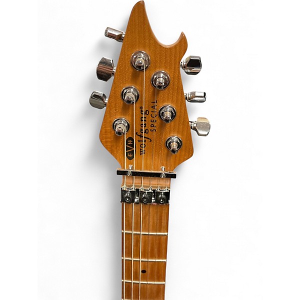 Used EVH Wolfgang Special QM Chlorine Burst Solid Body Electric Guitar