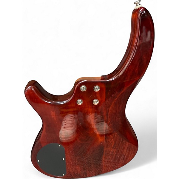 Used Dean Edge 5 String  Sunburst Electric Bass Guitar