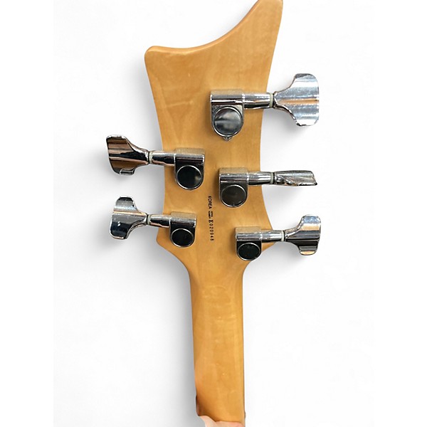 Used Dean Edge 5 String  Sunburst Electric Bass Guitar