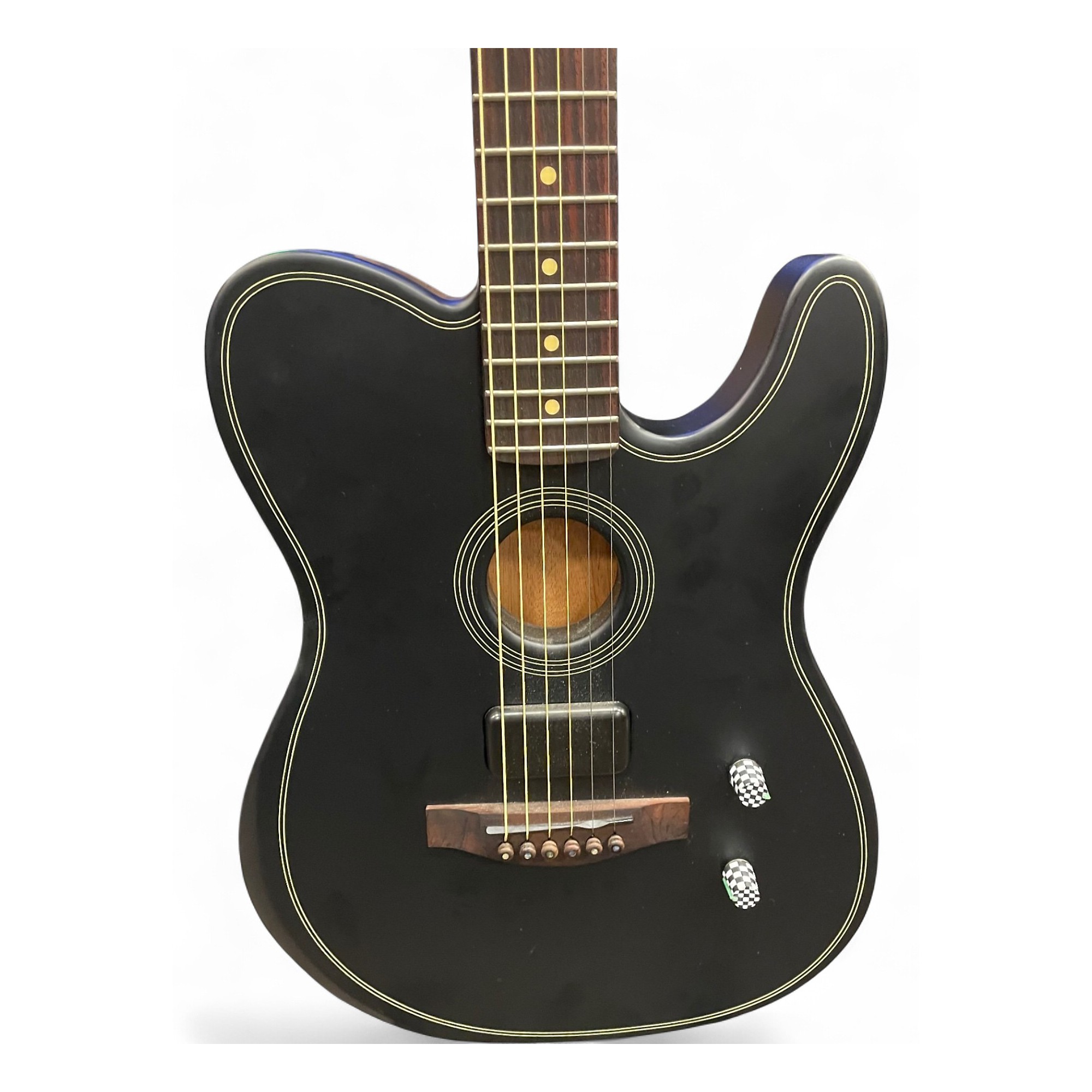 ギター Acoustasonic Player Telecaster Black Fender Acoustasonic Player Telecaster Acoustic-Electric