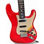 Used Fender INTERNATIONAL SERIES STRATOCASTER NEON RED Solid Body Electric Guitar