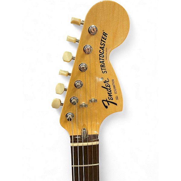 Used Fender INTERNATIONAL SERIES STRATOCASTER NEON RED Solid Body Electric Guitar