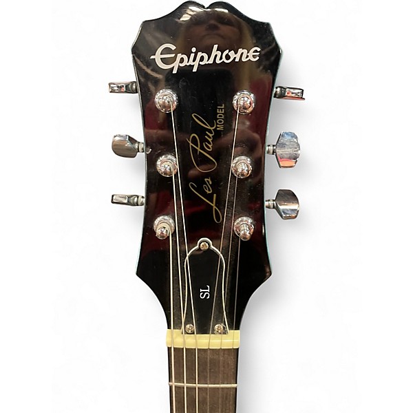 Used Epiphone Les Paul SL Daphne Blue Solid Body Electric Guitar