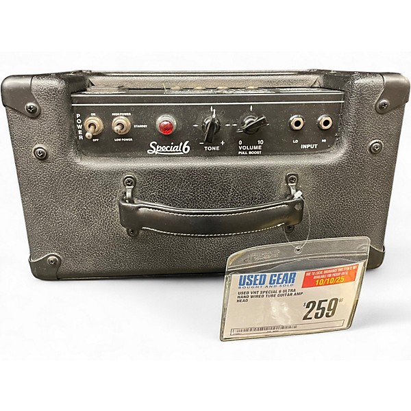 Used VHT Special 6 Ultra Hand Wired Tube Guitar Amp Head