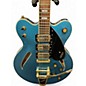 Used Gretsch Guitars Streamliner Cat-Eye Limited-Edition Center Block Electric Gu Riviera Blue Hollow Body Electric Guitar thumbnail