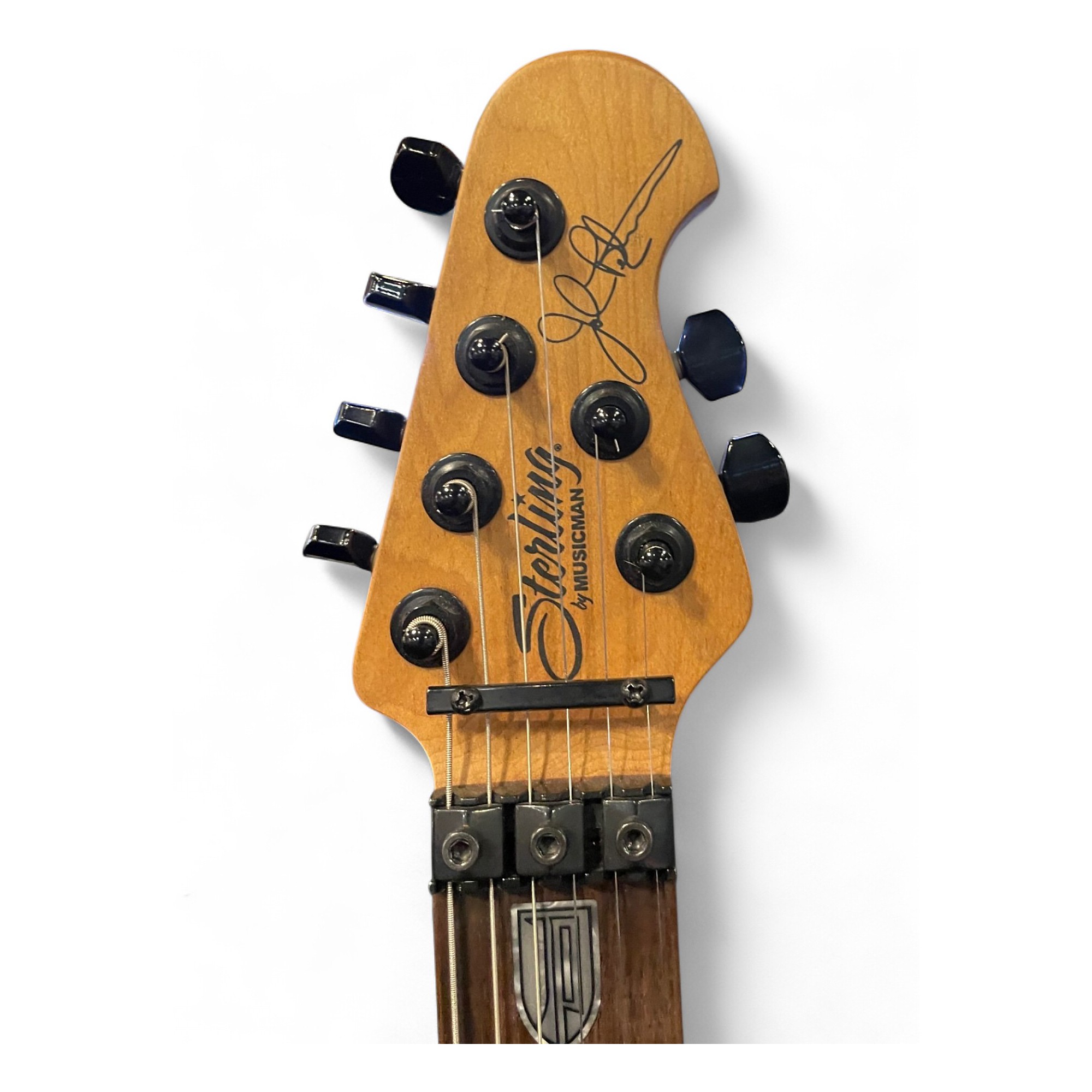 Used Sterling by Music Man JP160 Metallic Black Solid Body