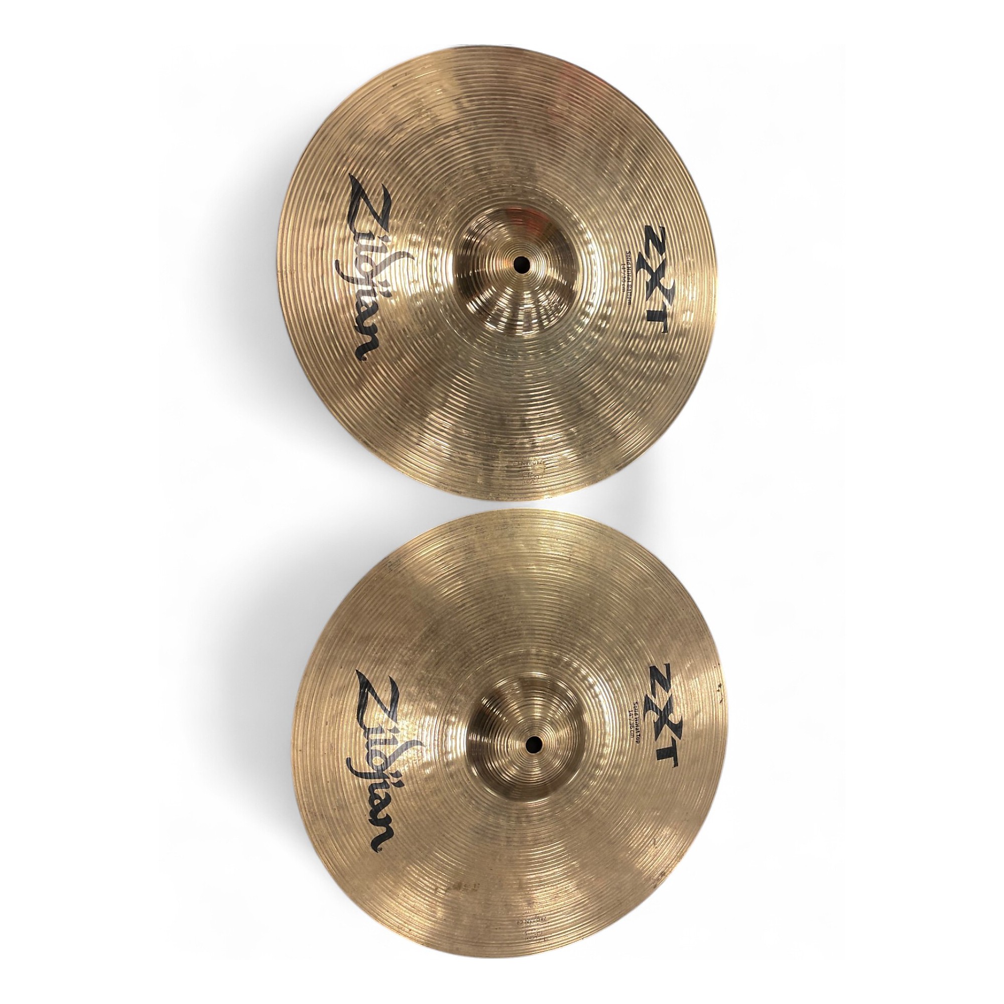 Used Zildjian 14in ZXT Solid Hi Hat Pair Cymbal 33 | Guitar