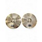 Used MEINL 14in HCS Hi Hat Pair Cymbal thumbnail