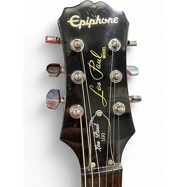 Used Epiphone Les Paul 100 Bolt On 2 Color Sunburst Solid Body Electric Guitar