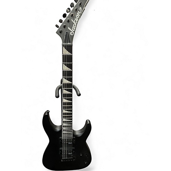 Used Jackson JS22 Dinky Black Solid Body Electric Guitar