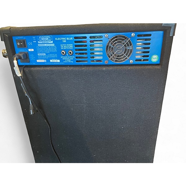 Used Ashdown EB 12-180 Electric Blue  EVO II 180W 1x15 Bass Combo Amp