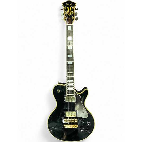 Ibanez PF300 NT アコースティックギター Used 1978 Ibanez PF300 Black Solid Body Electric Guitar Black