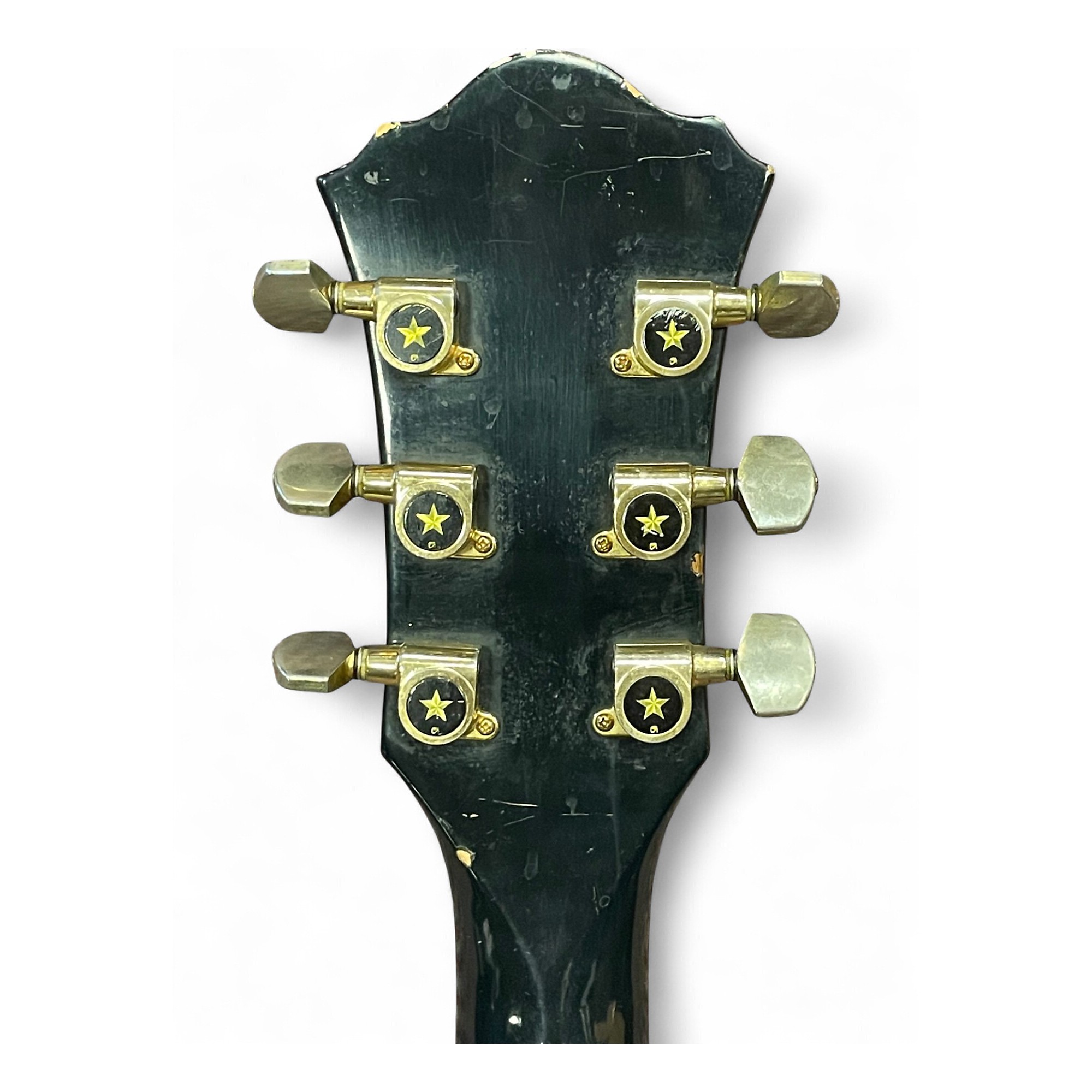 Used 1978 Ibanez PF300 Black Solid Body Electric Guitar Black
