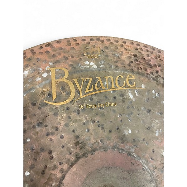 Used MEINL 16in Byzance EX Dry China Cymbal