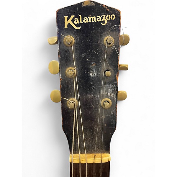 Vintage 1940s Kalamazoo KG-22 Sunburst Acoustic Guitar