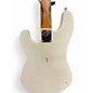Used 2018 Fender Mike Dirnt Road Worn Precision Bass White Blonde Electric Bass Guitar